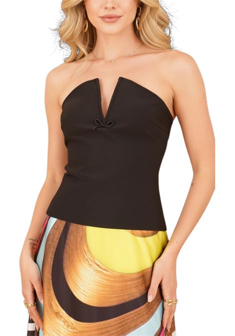 Coordinato top  tinta unita e gonna fantasia TWINS | Abiti | T4897 T4895GNERO